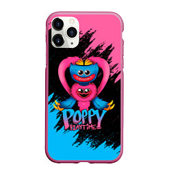 Чехол iPhone 11 Pro матовый GAME POPPY PLAYTIME HAGGY WAGGY AND KISSY MISSY