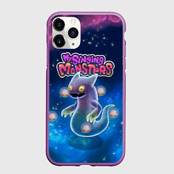 Чехол iPhone 11 Pro матовый My Singings monsters ВУЖАС GHAZT, цвет: 3D-фиолетовый