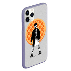 Чехол iPhone 11 Pro матовый Eleven Eggo, цвет: 3D-серый — фото 2