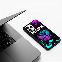 Чехол iPhone 11 Pro матовый Марк Россия, цвет: 3D-черный — фото 2
