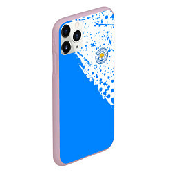 Чехол iPhone 11 Pro матовый Leicester city Лестер Сити, цвет: 3D-розовый — фото 2