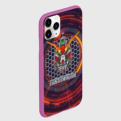 Чехол iPhone 11 Pro матовый Трансформер - Железный шторм, цвет: 3D-фиолетовый — фото 2