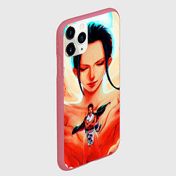 Чехол iPhone 11 Pro матовый НИКО РОБИН ВАН ПИС, цвет: 3D-малиновый — фото 2
