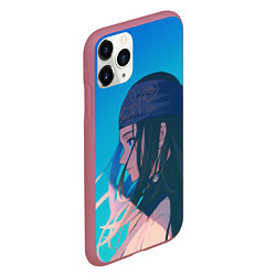 Чехол iPhone 11 Pro матовый Красотка Аспира Golden Kamuy, цвет: 3D-малиновый — фото 2