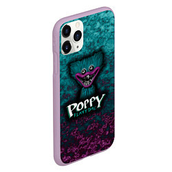 Чехол iPhone 11 Pro матовый Poppy Playtime Huggy Waggy Поппи Плейтайм Хагги Ва, цвет: 3D-сиреневый — фото 2