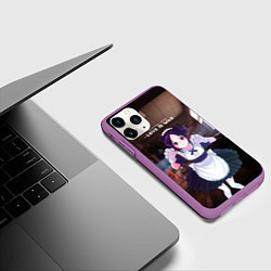 Чехол iPhone 11 Pro матовый Love is war Госпожа Кагуя - Синомия, цвет: 3D-фиолетовый — фото 2