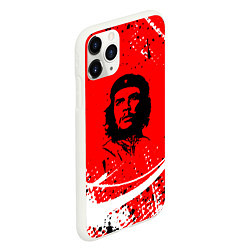 Чехол iPhone 11 Pro матовый CHE GUEVARA - КРАСКА, цвет: 3D-белый — фото 2