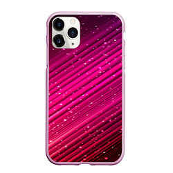 Чехол iPhone 11 Pro матовый Cosmic Radiance, цвет: 3D-розовый