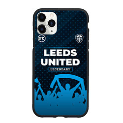 Чехол iPhone 11 Pro матовый Leeds United legendary форма фанатов, цвет: 3D-черный