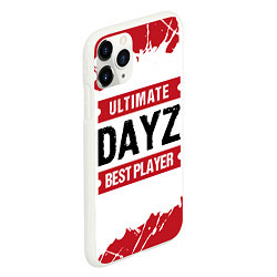 Чехол iPhone 11 Pro матовый DayZ: best player ultimate, цвет: 3D-белый — фото 2