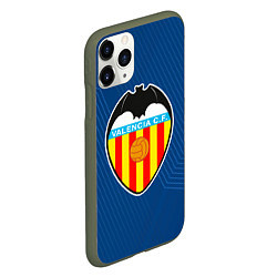 Чехол iPhone 11 Pro матовый Valencia Sport, цвет: 3D-темно-зеленый — фото 2