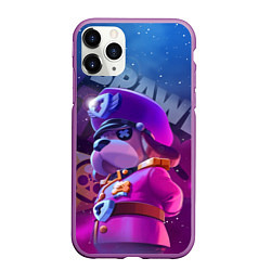 Чехол iPhone 11 Pro матовый Галактический генерал Гавс Brawl Stars