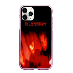 Чехол iPhone 11 Pro матовый Pornography - The Cure, цвет: 3D-розовый