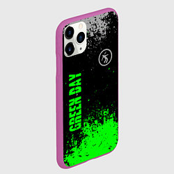 Чехол iPhone 11 Pro матовый Green day - hits, цвет: 3D-фиолетовый — фото 2