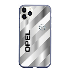 Чехол iPhone 11 Pro матовый Опель - спорт, цвет: 3D-серый