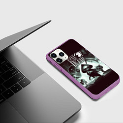 Чехол iPhone 11 Pro матовый Have a Nice Death, цвет: 3D-фиолетовый — фото 2