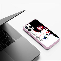 Чехол iPhone 11 Pro матовый Bloodflowers - The Cure, цвет: 3D-розовый — фото 2