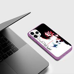 Чехол iPhone 11 Pro матовый Bloodflowers - The Cure, цвет: 3D-фиолетовый — фото 2