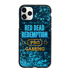 Чехол iPhone 11 Pro матовый Игра Red Dead Redemption: pro gaming, цвет: 3D-черный