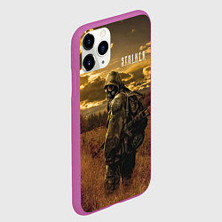 Чехол iPhone 11 Pro матовый STALKER В Поле, цвет: 3D-фиолетовый — фото 2