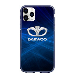 Чехол iPhone 11 Pro матовый Daewoo - лучи