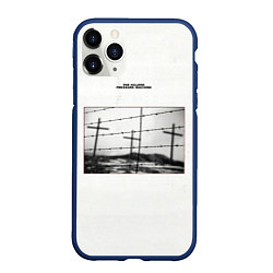 Чехол iPhone 11 Pro матовый Pressure Machine - The Killers, цвет: 3D-тёмно-синий