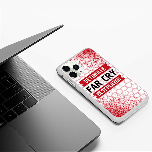 Чехол iPhone 11 Pro матовый Far Cry: Best Player Ultimate / 3D-Белый – фото 3