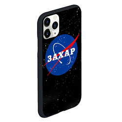 Чехол iPhone 11 Pro матовый Захар Наса космос, цвет: 3D-черный — фото 2