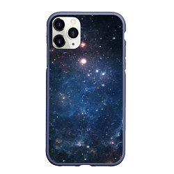 Чехол iPhone 11 Pro матовый Молчаливый космос, цвет: 3D-серый