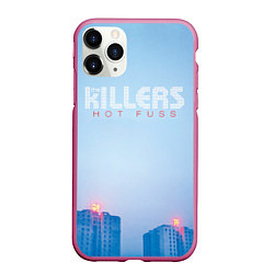 Чехол iPhone 11 Pro матовый Hot Fuss - The Killers, цвет: 3D-малиновый