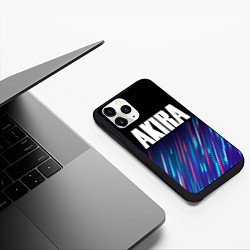 Чехол iPhone 11 Pro матовый Akira stream, цвет: 3D-черный — фото 2