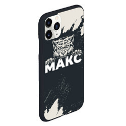 Чехол iPhone 11 Pro матовый Макс зубастый волк, цвет: 3D-черный — фото 2