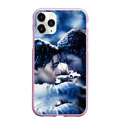 Чехол iPhone 11 Pro матовый Титаник Холод, цвет: 3D-розовый