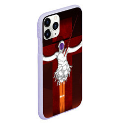 Чехол iPhone 11 Pro матовый Evangelion Lilith, цвет: 3D-светло-сиреневый — фото 2