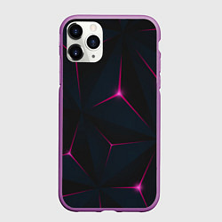 Чехол iPhone 11 Pro матовый Розовое созвездие, цвет: 3D-фиолетовый