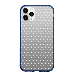 Чехол iPhone 11 Pro матовый Кимоно Зеницу Агацума - Черно-белое, цвет: 3D-тёмно-синий