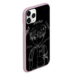 Чехол iPhone 11 Pro матовый Eternal Despair, цвет: 3D-розовый — фото 2