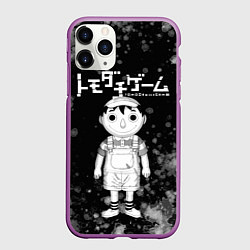 Чехол iPhone 11 Pro матовый Tomodachi Game, цвет: 3D-фиолетовый