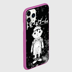 Чехол iPhone 11 Pro матовый Tomodachi Game, цвет: 3D-фиолетовый — фото 2