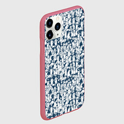 Чехол iPhone 11 Pro матовый Баллончик с краской граффити, цвет: 3D-малиновый — фото 2