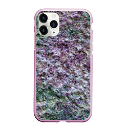 Чехол iPhone 11 Pro матовый Текстура необработанного гранита