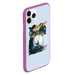 Чехол iPhone 11 Pro матовый BTS fairy tale, цвет: 3D-фиолетовый — фото 2