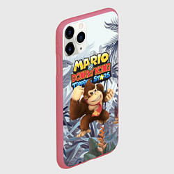 Чехол iPhone 11 Pro матовый Mario Donkey Kong - Nintendo - Gorilla, цвет: 3D-малиновый — фото 2
