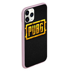 Чехол iPhone 11 Pro матовый PUBG gold, цвет: 3D-розовый — фото 2