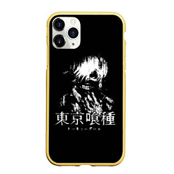 Чехол iPhone 11 Pro матовый Kaneki Ken: Tokyo Ghoul, цвет: 3D-желтый