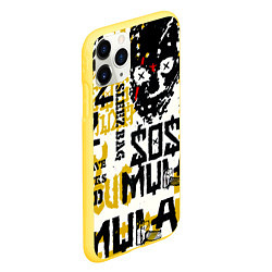 Чехол iPhone 11 Pro матовый ZillaKami x SosMula City Morgue - SosMula Poster, цвет: 3D-желтый — фото 2