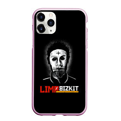 Чехол iPhone 11 Pro матовый Limp bizkit Wes Borland, цвет: 3D-розовый