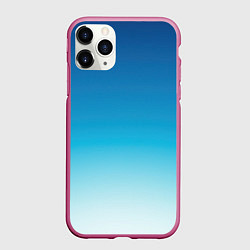 Чехол iPhone 11 Pro матовый Начинающаяся ночь, цвет: 3D-малиновый