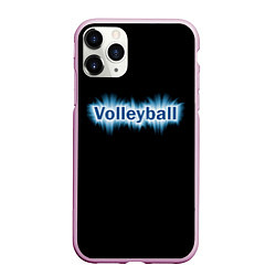 Чехол iPhone 11 Pro матовый Любителю волейбола