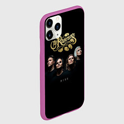 Чехол iPhone 11 Pro матовый The Rasmus rise, цвет: 3D-фиолетовый — фото 2